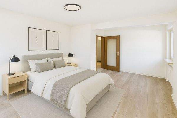 Schlafzimmer (Wohnbeispiel)