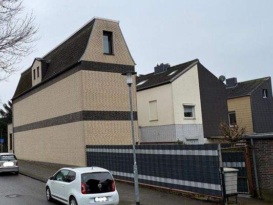 Rückansicht Straße