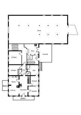 Grundriss: Obergeschoss