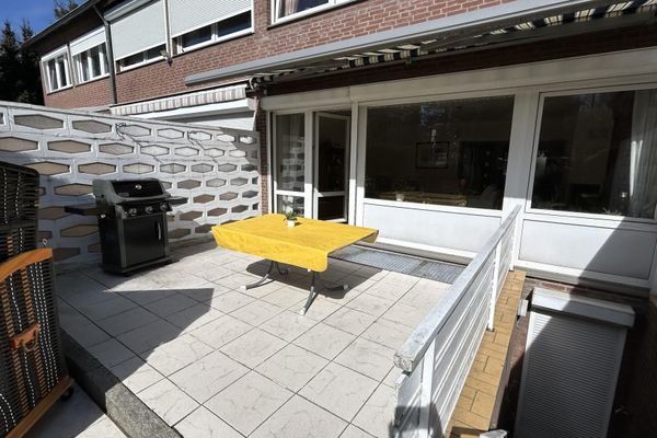 sonnige Süd-Terrasse