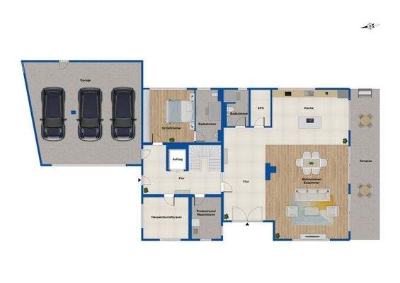 Grundriss Erdgeschoss