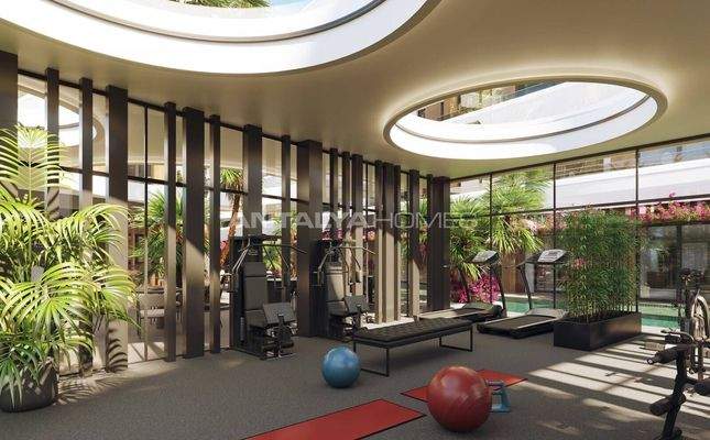 Investment Apartments with 400 m² Pool in Antalya Aksu