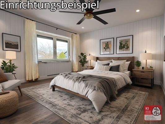 Großzügiges Schlafzimmer (EG)