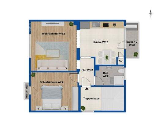 Grundriss Obergeschoss  147a