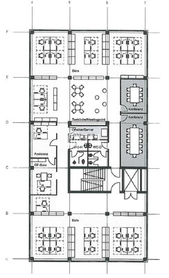 1. OG und 2. OG - Grundriss