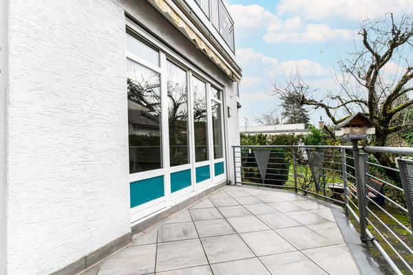 Balkon Erdgeschoss