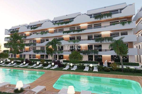 Modern 3 Bedroom Apartments 750 m from the Beach in San Javier