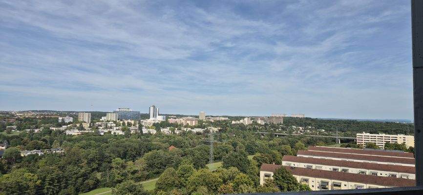 Aussicht vom Laubengang