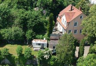 Luftaufnahme des Anwesens