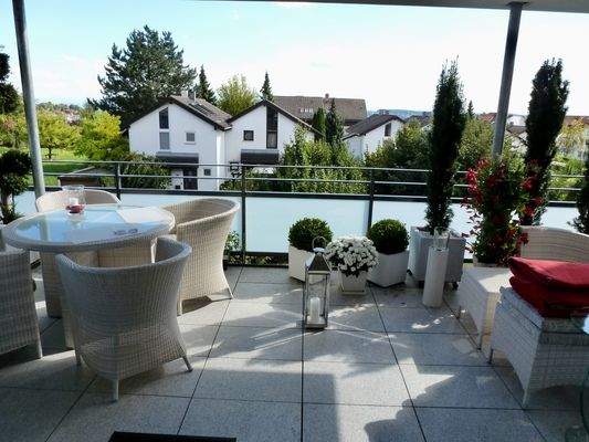 Der große Balkon...