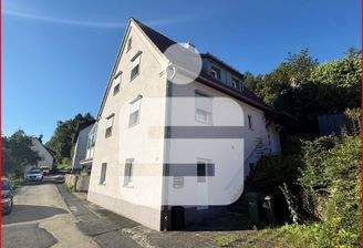 Haus in der Morgensonne
