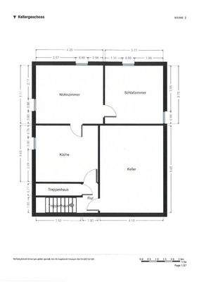 Grundriss Untergeschoss