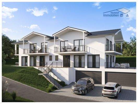 Bebauungsbeispiel 4x ETW´s