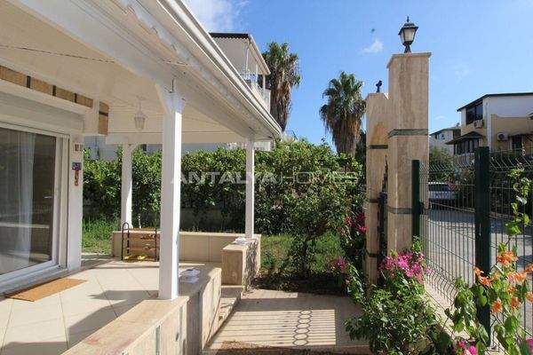 Furnished Semi-Detached Villa with Private Garden in Belek Antalya