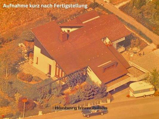 Direkt nach Fertigstellung