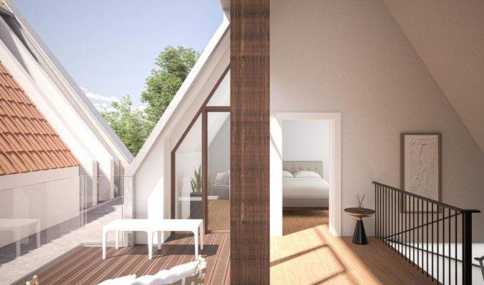 Maisonettewohnung Perspektive