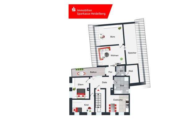 Grundriss 2. Obergeschoss