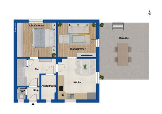 Grundriss Erdgeschoss