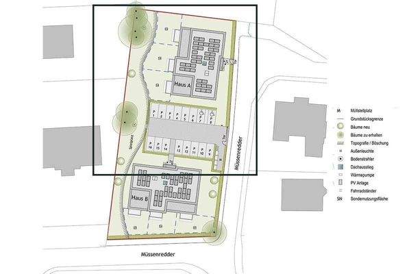 Lageplan Alsterperlen 