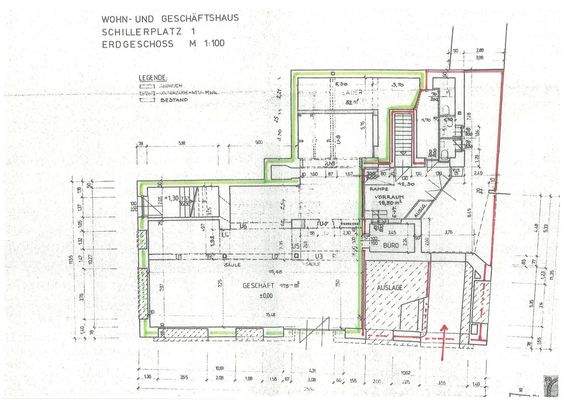 Wohn- und Geschäftshaus mit 550m² im Zentrum von Feldkirchen