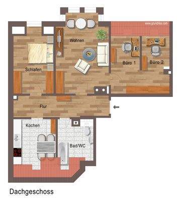Chemnitz - Altendorf | Grundriss
