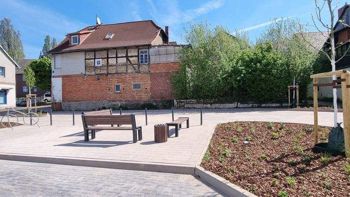 Vom Parkplatz auch gesehen