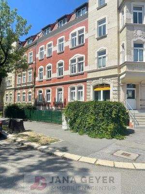 Objektansicht, Seitenstraße