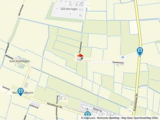 Geolyzer Kartenausschnitt