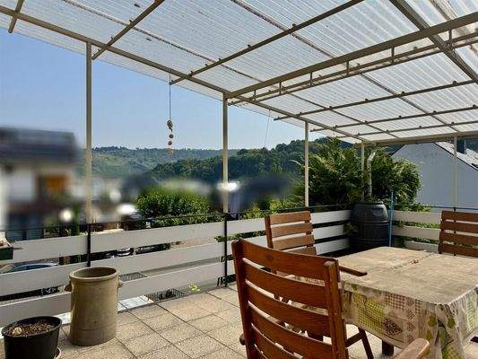 große Dachterrasse