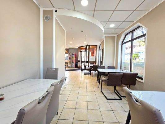 Bäckerei Sitzbereich