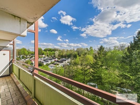 Loggia mit Aussicht