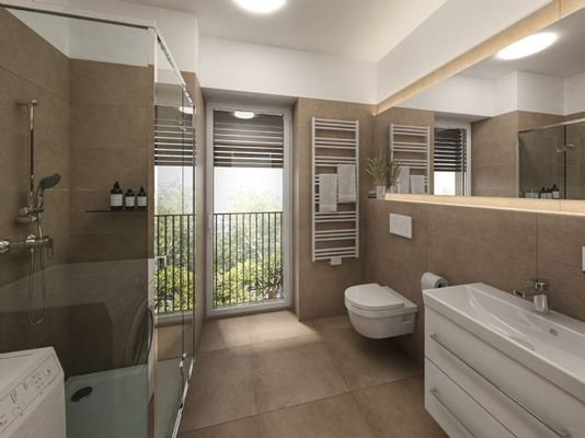Wohnbeispiel Badezimmer