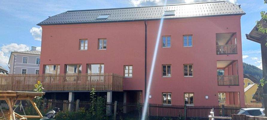 Außen, Terrasse, Seitenansicht