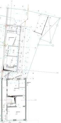 Grundriss EG und Bereich Altbau zum Marktplatz