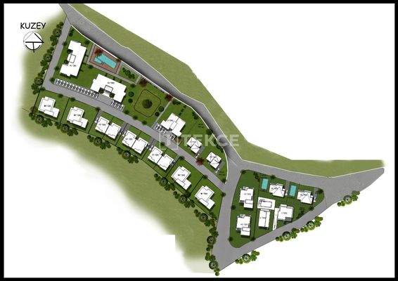 Sea and Nature View Villas in Alsancak North Cyprus