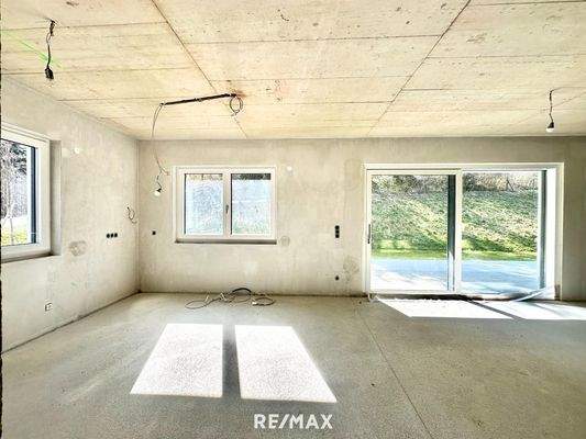 Wohn-/Ess-/Küchenbereich