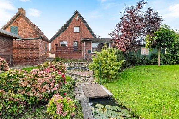 Grüne Ruheoase im Alten Land