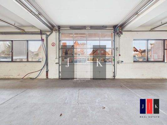 Rolltor Innenansicht