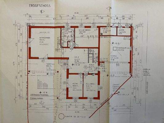 Grundriss Erdgeschos