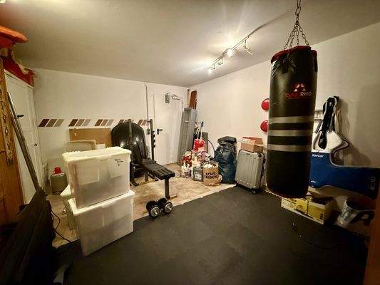 Hobbyraum im Untergeschoss