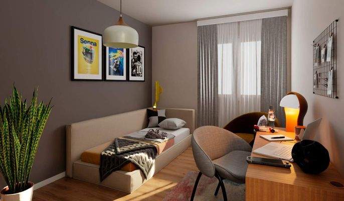 Hier ist Platz für Fantasie, Bücher und Lieblingsspielzeug