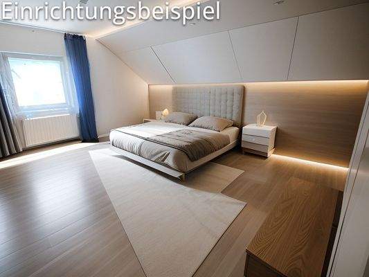 Beispielbild Schlafzimmer DG