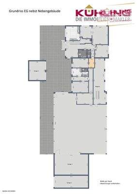 Grundriss EG nebst Außenbereich