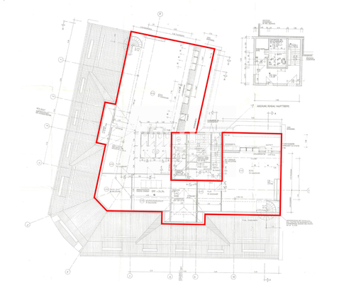 historischer Grundriss - 6.OG