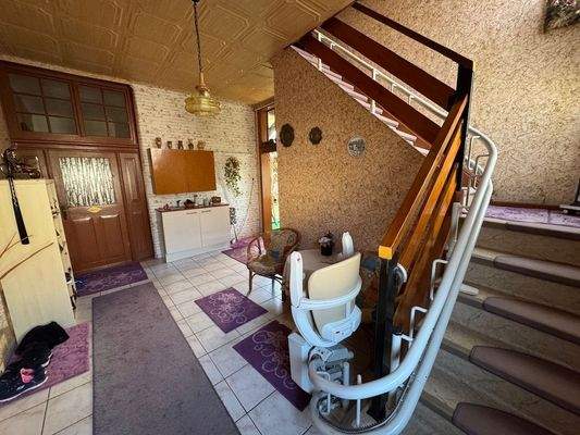 Treppenlift zum Obergeschoss