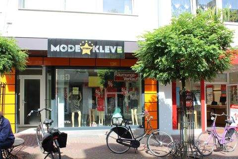 Kleve Ladenlokale, Ladenflächen 