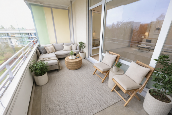 Balkon Visualisierung