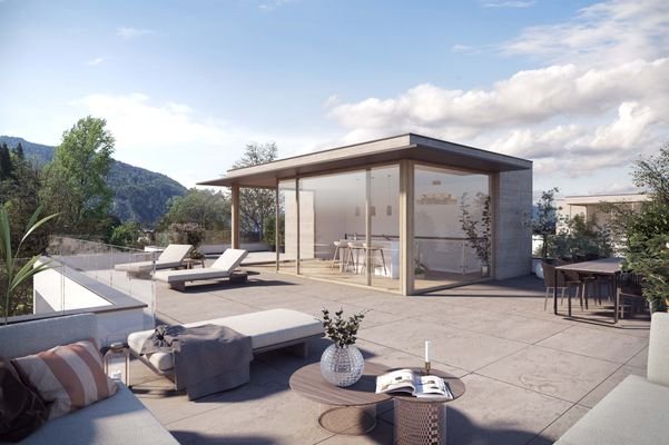 Visualisierung Dachterrasse