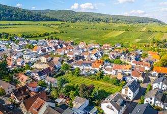 Ausblick über die Weinberge
