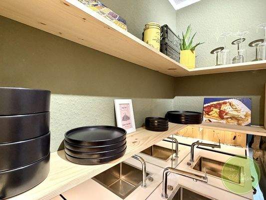 ... und natürlich eingerichtet.